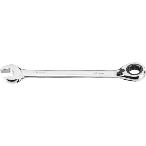 Llave combinada de carraca de 13 mm con interruptor