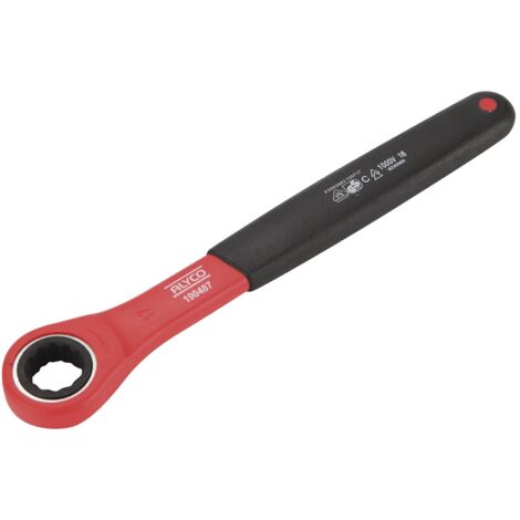 Llave combinada de Carraca vde 18mm ALYCO