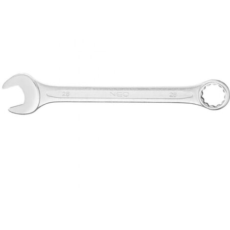 Llave combinada neo 09-728 cabeza angulada 28 mm 310 mm
