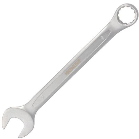 llave combinada plus 9x9 acero cromo vanadio din 3113. llave doble boca, llave fija, llave estrella