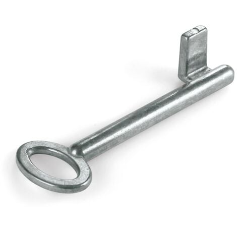 SUMINISTROS JAIZKIBEL Llave Contador Agua Latón Cromo Codo - Llave suelta de recambio para Cerradura homologada de la compañía del agua