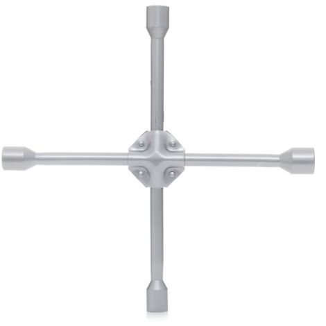 Llave cruz para ruedas reforzada de acero 17x19x21x23