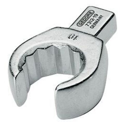 Llave cuadrada 7312-18 SW 18mm 9x12mm CV acero GEDORE