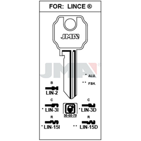Llave de acero-A LIN-15D