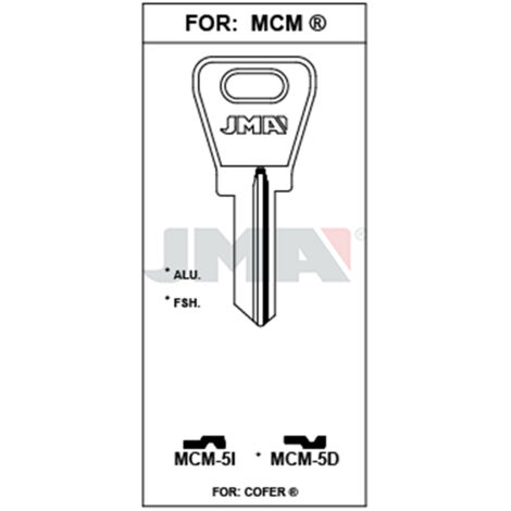Llave de acero-A MCM-5D