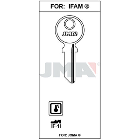 Llave de acero-B IF-1I