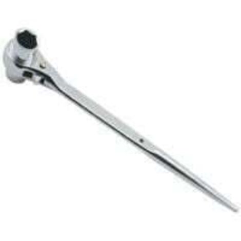 Llave de andamio, llave de trinquete de acero, llave de trinquete métrica de doble apertura, llave de trinquete de liberación rápida, llave de trinquete de vástago puntiagudo multifunción, llave de tu