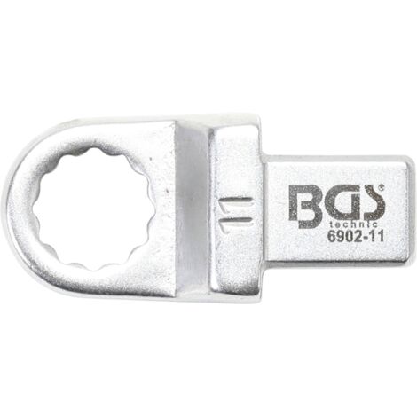 Llave de anillo insertable  11 mm  Sujeción 9 x 12 mm