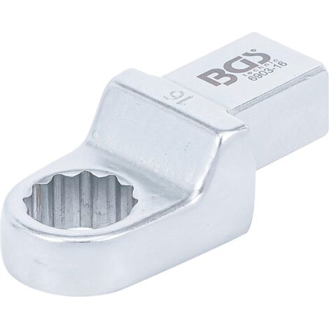 Llave de anillo insertable  16 mm  Sujeción 14 x 18 mm