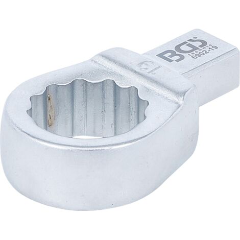 Llave de anillo insertable  19 mm  Sujeción 9 x 12 mm