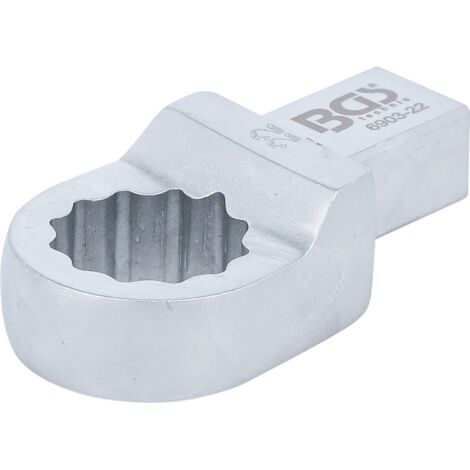 Llave de anillo insertable  22 mm  Sujeción 14 x 18 mm