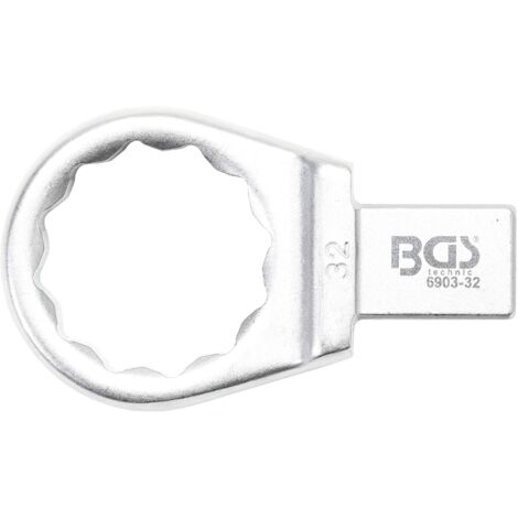 Llave de anillo insertable  32 mm  Sujeción 14 x 18 mm