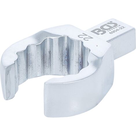 Llave de anillo insertable  abierta  22 mm  Sujeción 9 x 12 mm