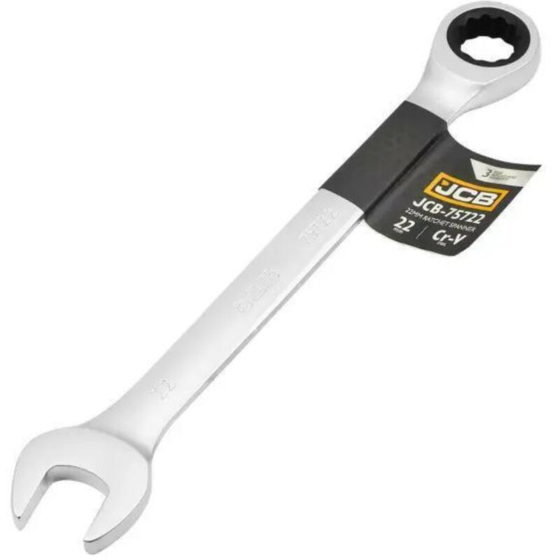 Llave de boca con carraca 22mm