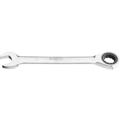 Llave de boca fija con trinquete, 30 mm