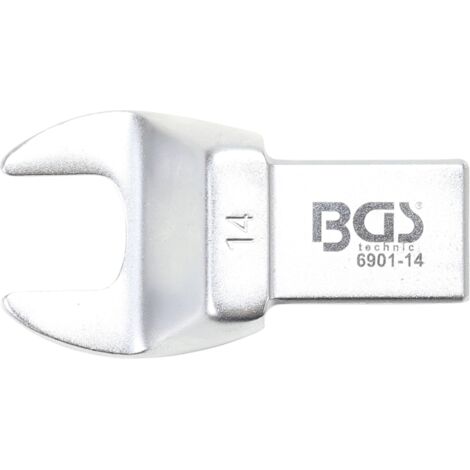 Llave de boca insertable  14 mm  Sujeción 14 x 18 mm