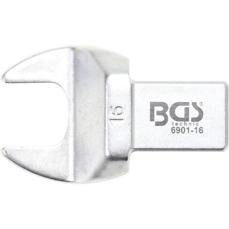 Llave de boca insertable  16 mm  Sujeción 14 x 18 mm
