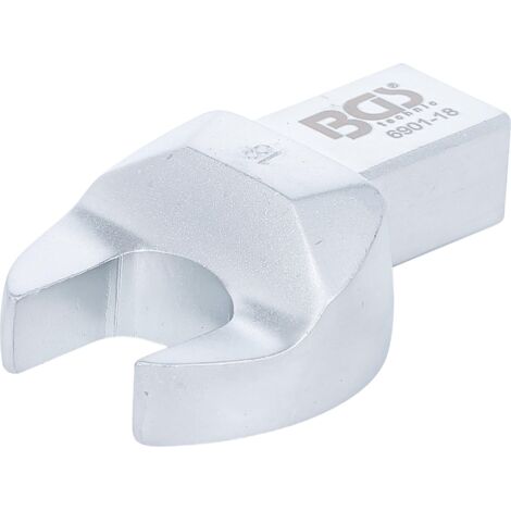 Llave de boca insertable  18 mm  Sujeción 14 x 18 mm