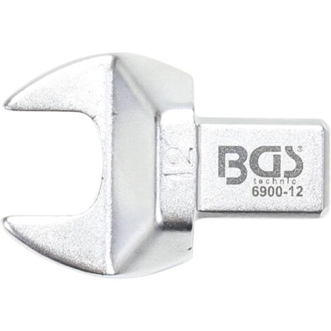 Llave de boca insertables  12 mm  Sujeción 9 x 12 mm