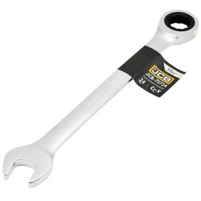 Llave de boca y anillo con trinquete de 24mm