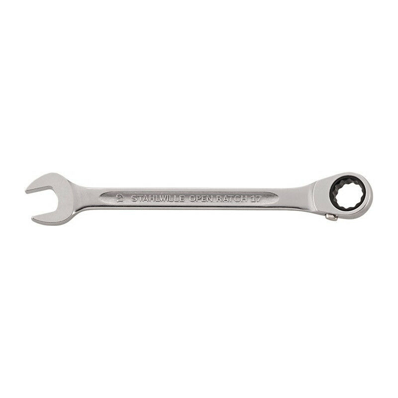 

Llave combinada de carraca 17 SW 11mm L.165mm reversible Anillos 15 grados STAHLWILLE
