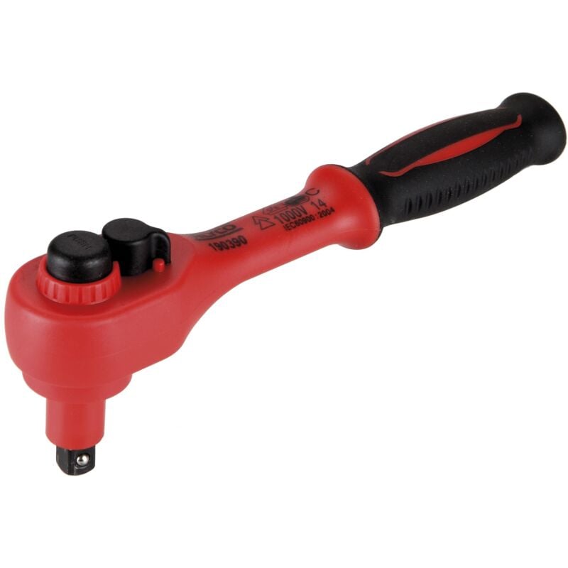 Llave Carraca 1/4' aislada 150 mm Alyco