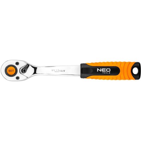 llave de carraca neo tools 08-536 90 dientes 250 mm