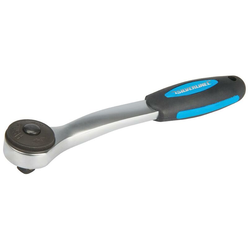Silverline - Llave de carraca resistente 3/8' (200 mm)
