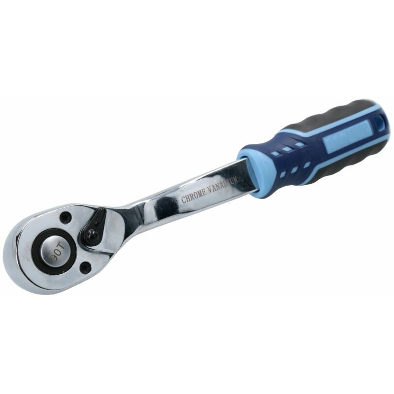 

LLAVE DE CARRACA REVERSIBLE 1/2' 72 dientes 245mm ACERO CR-V