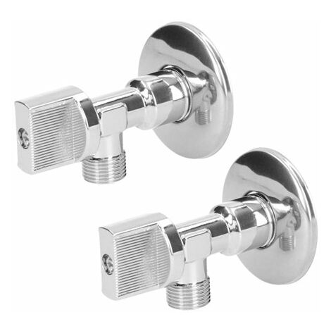 LLAVE DE ESCUADRA 1/2"X3/8" 2 PIEZAS FNK