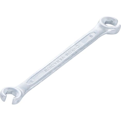 Llave de estrella doble abierta  8 x 9 mm