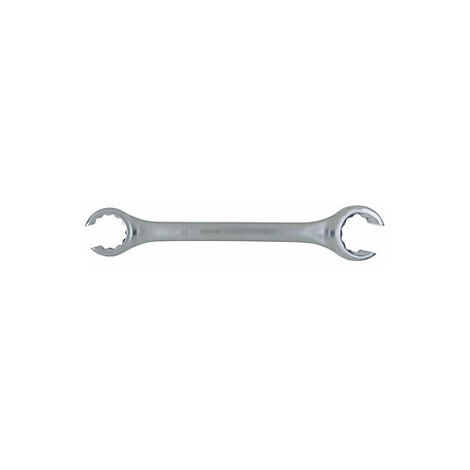 Llave de estrella doble abierta, en ángulo, 36x41mm