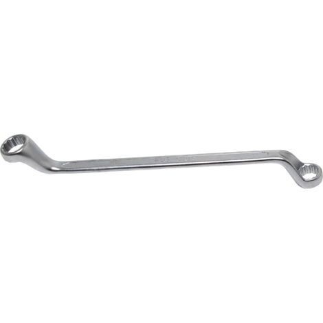 Llave de estrella doble  largas acodadas  14 x 17 mm