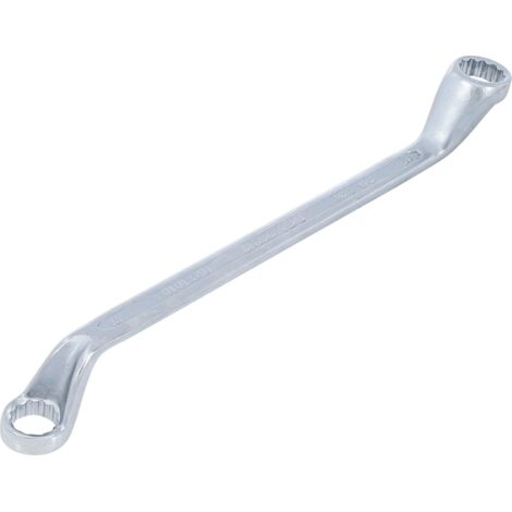 Llave de estrella doble  largas acodadas  17 x 19 mm