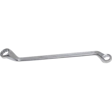 Llave de estrella doble  largas acodadas  19 x 22 mm