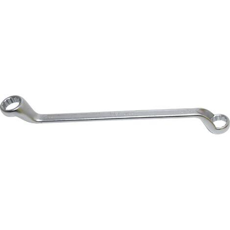 Llave de estrella doble  largas acodadas  21 x 23 mm