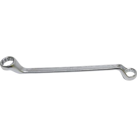 Llave de estrella doble  largas acodadas  24 x 27 mm