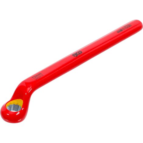 Llave de estrella VDE largas acodadas 13 mm