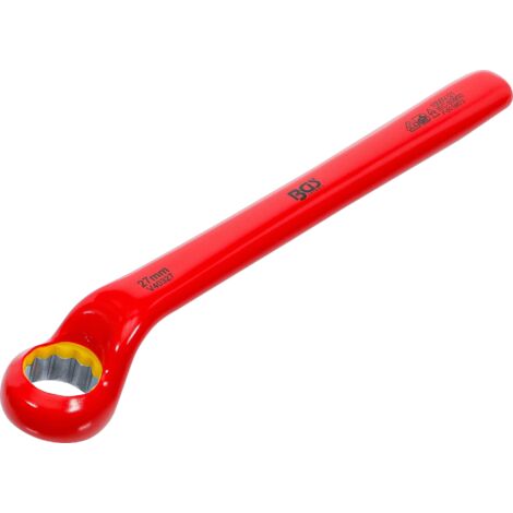 Llave de estrella VDE largas acodadas 27 mm