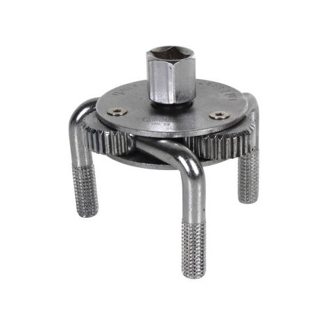 Llave de filtros autorregulable con 3 patas para medidas desde 65 mm hasta 110 mm 09503250