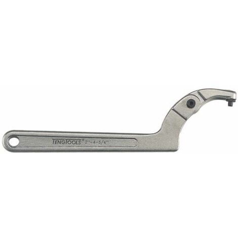 Llave de gancho con pivote, 19-50mm, 4mm  Tengtools HP2014