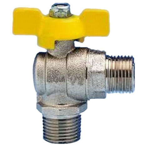 Llave de gas metano-GPL 1/2"M x 1/2"M Enolgas