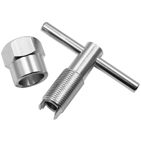 Llave de grifo de aleación de aluminio galvanizado, llave de superficie, herramienta de mantenimiento para reparación de grifos de lavabo de baño de fontanero