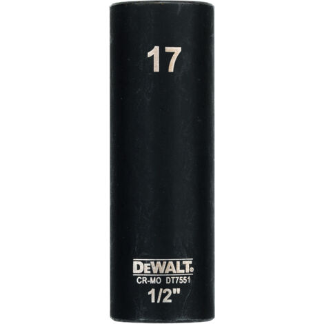 Llave de impacto, Ø 17 mm, 1/2" DeWalt DT7551-QZ