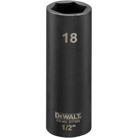 Llave de impacto, Ø 18 mm, 1/2" DeWalt DT7552-QZ