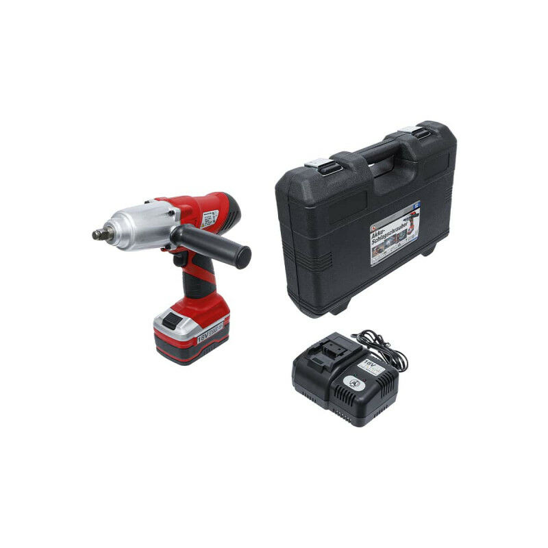

Llave de impacto a batería BGS - 420 Nm - 2000 rpm - 18 V - 9260