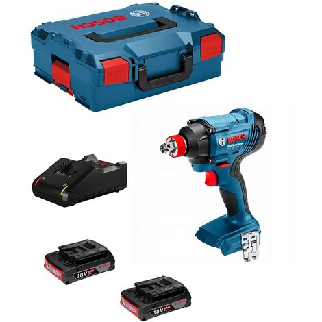 Llave de Impacto BOSCH GDX 18V-180 (2 x 2,0 Ah + GAL18V-40 + L-Boxx 136)