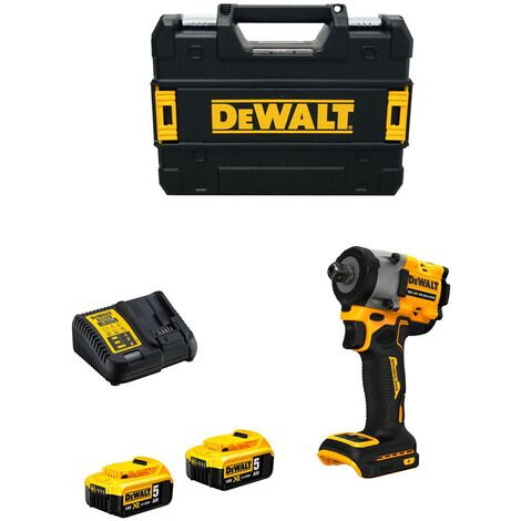 DeWalt DCF922N-XJ, Llave de impacto inalámbrica 18V, Par de apriete de 406 nm y par de afloje de 610 nm, Incluye gancho de correa metálica, No Incluye Batería y Cargador