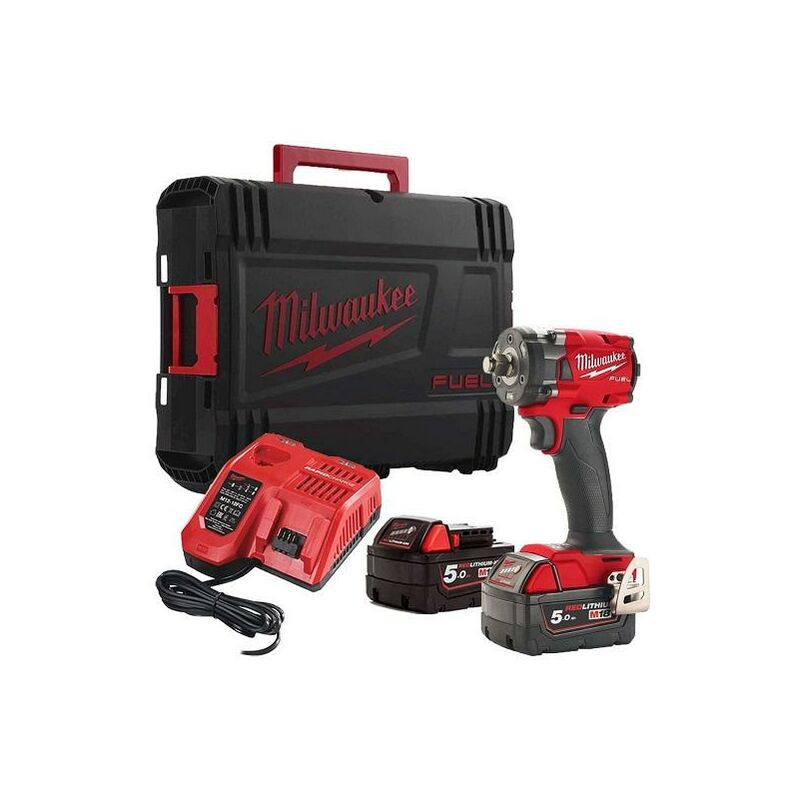 

Milwaukee - LLAVE DE IMPACTO LITIO FUEL 339Nm M18 FIW2F12-502X REF,4933478444