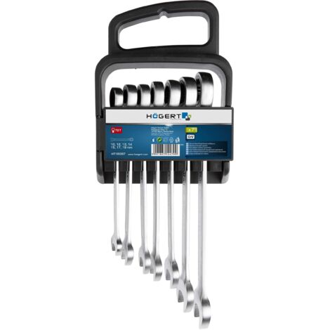 Llave de laminación de anillo de Maul 7 PCS., 10-19 mm